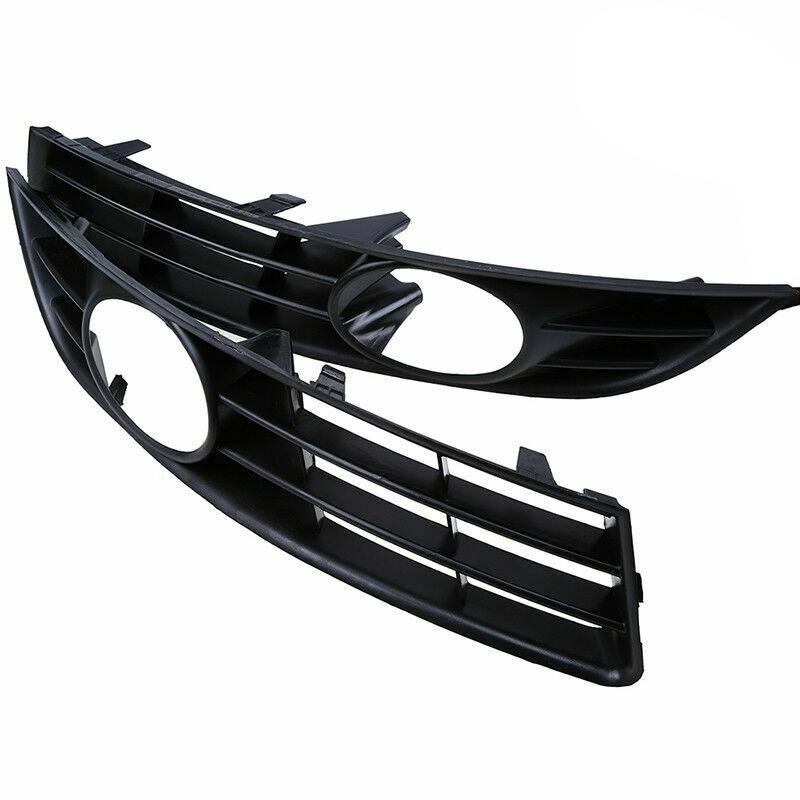 A51K-Car 1 Pair Front Bumper Side Lower Fog Light Cover Grilles For Passat B6 2006-2009