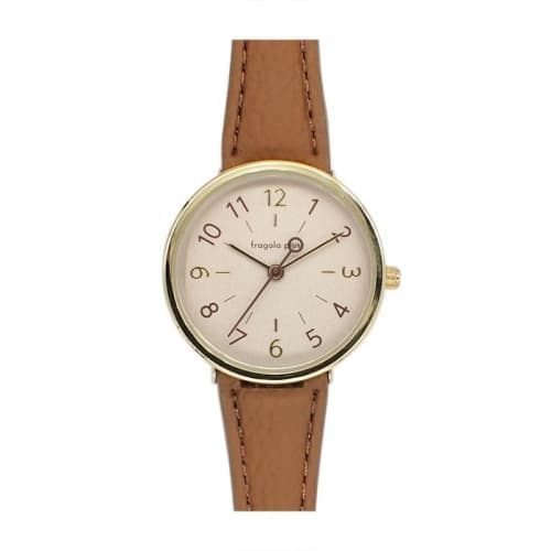 

Fragola Plus Antibacterial Strap Watch H03821A-1 CA Women s Beige