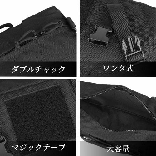 JETEDC Molle Backpack for Airsoft, Fishing, and Commuting (Black)