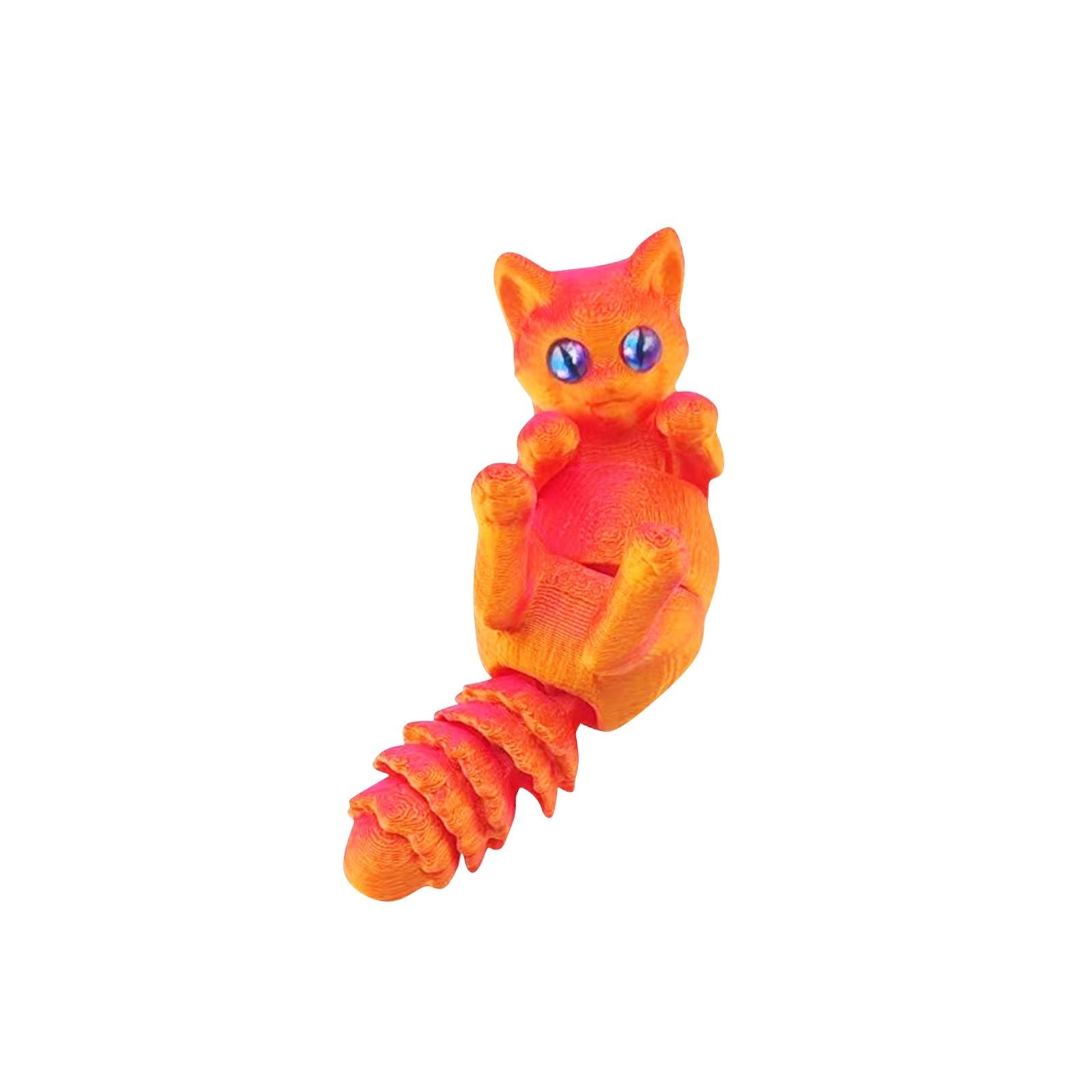 

3D-печатный милый подвижный брелок-подвеска для всего тела One Size