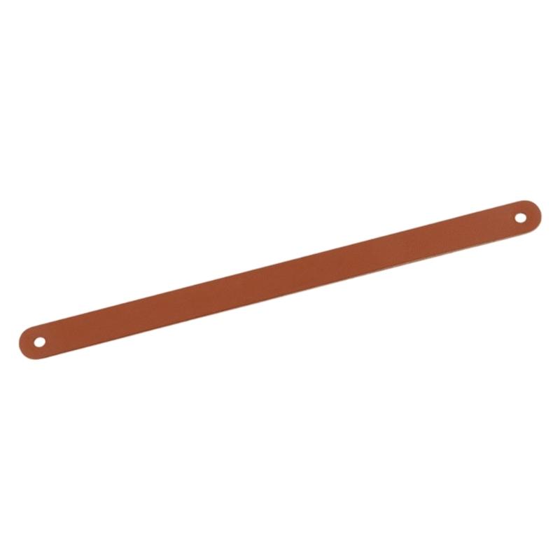 Durability Leather Handle Strap Quickly Release Cowhides Handle Pull Rings for Folding Bike Front Rack