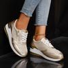 Plus-size Single Shoes Women's 2025 New Four-season Sneakers Korean Version of Trendy Women's Shoes