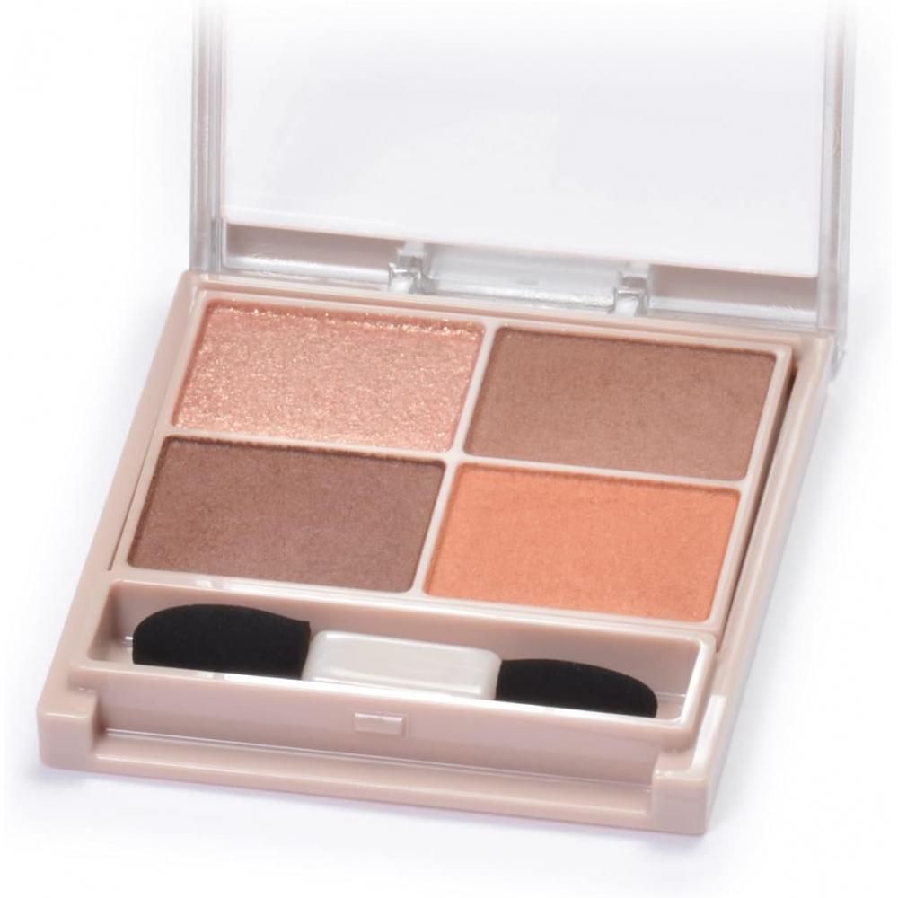 Canmake Silky Flare Eyes Matte Type M01 Sienna Wood Eye Shadow Matte Eye Shadow 4 Color Eye Shadow 1 X 1 01 Sienna Wood