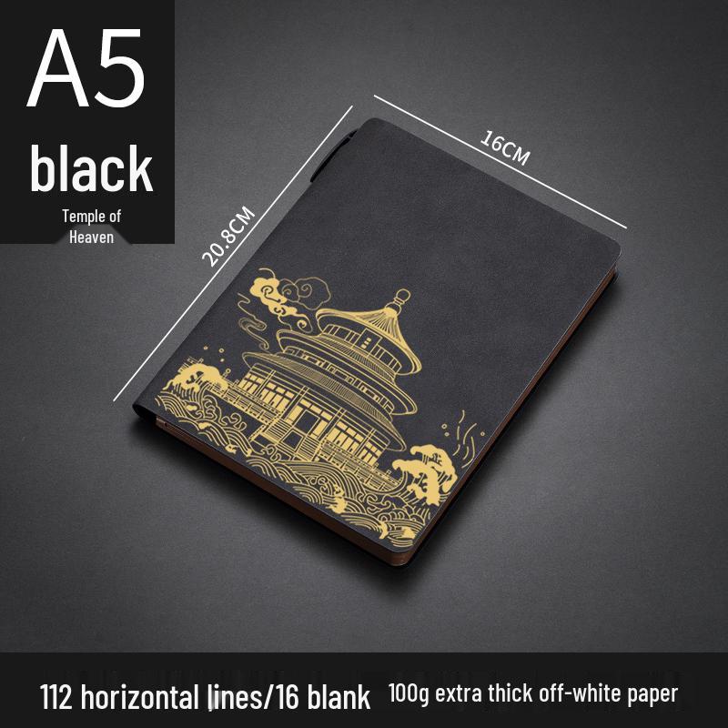 Customizable Sheepskin Notebook with Pen & Free Engraving - Company Logo 2025 Diary, A6/A5/B