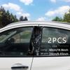 Pegatina para pilar B de coche de 2 piezas, con estampado de tigre y leopardo para hombre, autoadhesiva, resistente a los arañazos, animal, adecuada para coches, camiones