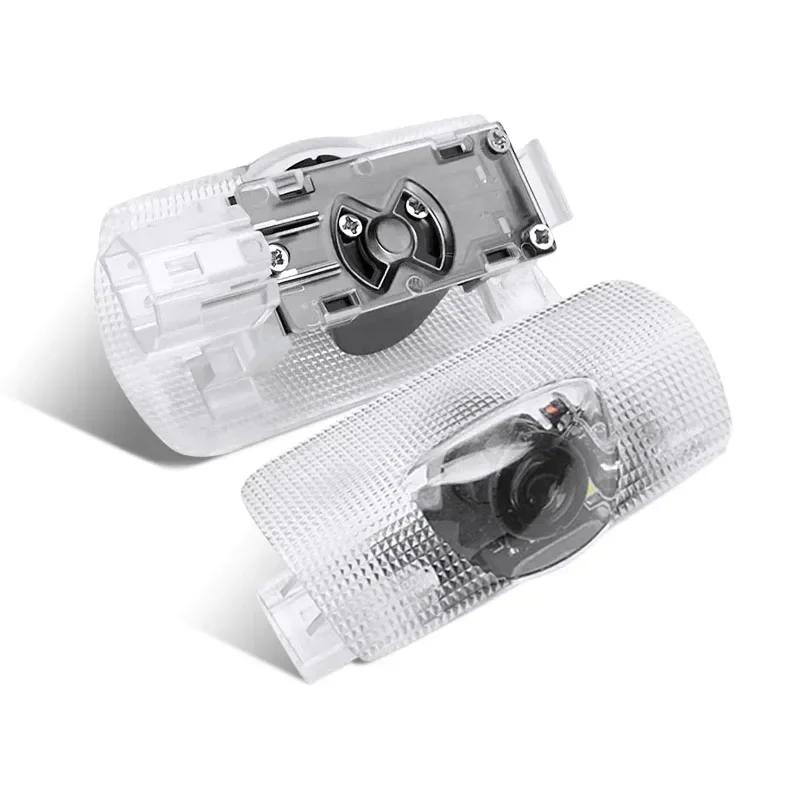 2PC/SET Car Door Welcome Light Led Car Projector Lamp Car Accessories For Toyota Corolla Yaris Chr Auris RAV4 Camry Highlander
