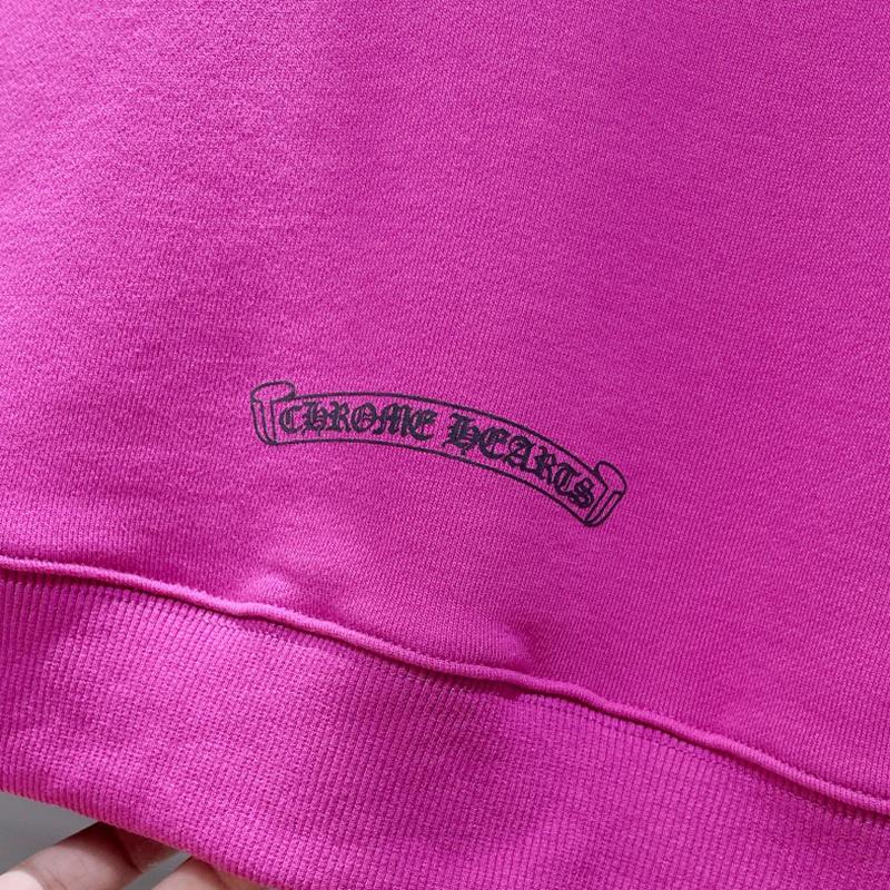 8395 CHROME HEARTS 2025 New Spring and Autumn Plus-size Thin Style Classic Style Logo Hooded Sweatshirt for Couples