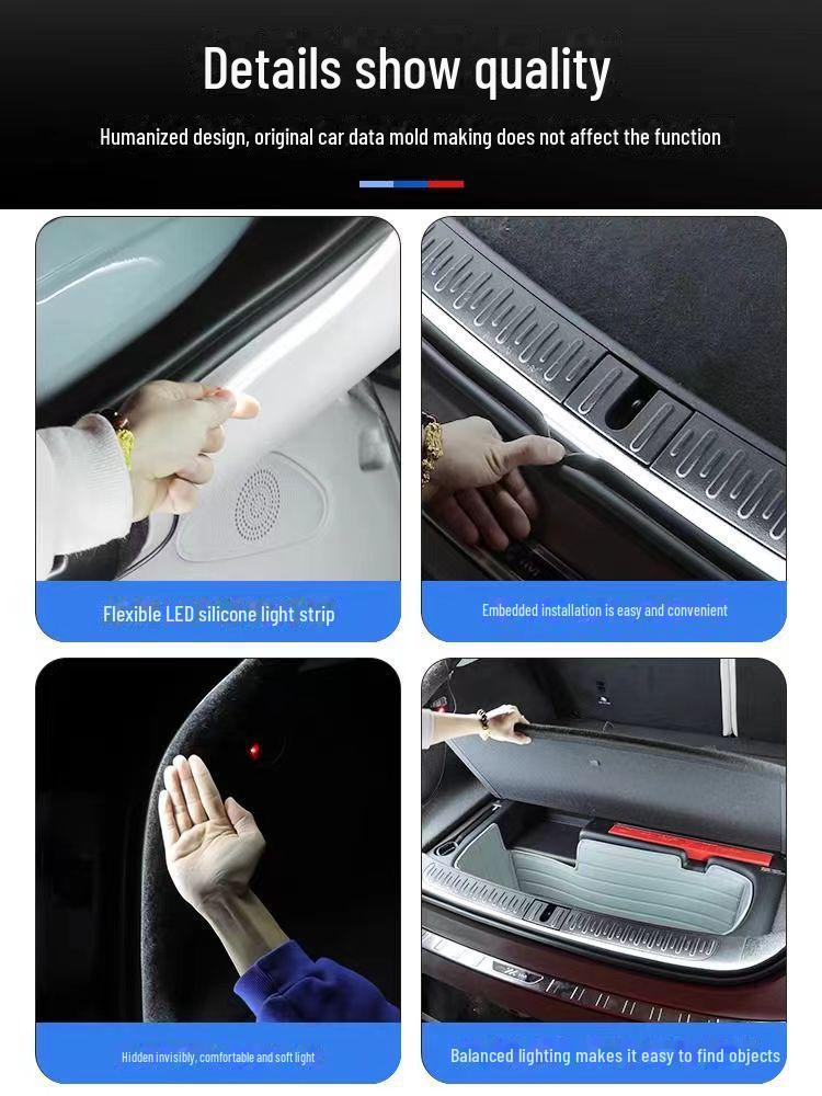 Geely Xingyue L LED Trunk and Atmosphere Light Strip for Easy Installation In Xingyue, Boyue, and Binyue Models