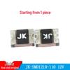 1210 1.1A Jinke SMD1210 Fuse, Self-healing, 6V/12V/16V, Original Stock