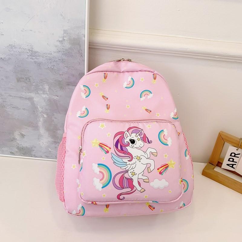 Bag Unicorn Childrens Nylon Backpack Printed Student Cartoon Backpack Cute