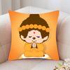 Cartoon Animation M-Monchhichi Pillow Case Fashion Square Pillowcase Bedroom Sofa Room Ins Decoration Leisure