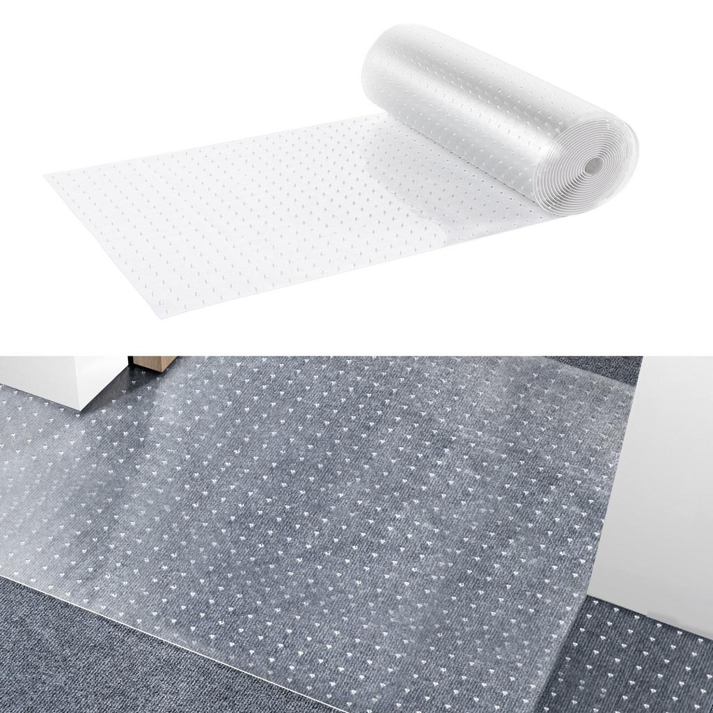 VEVOR Carpet Protector for Pets, 24" X 25' PVC Scratch-Proof Cat Carpet Protector for Doorway, Anti-Slip Cat Scratch Protector Mat
