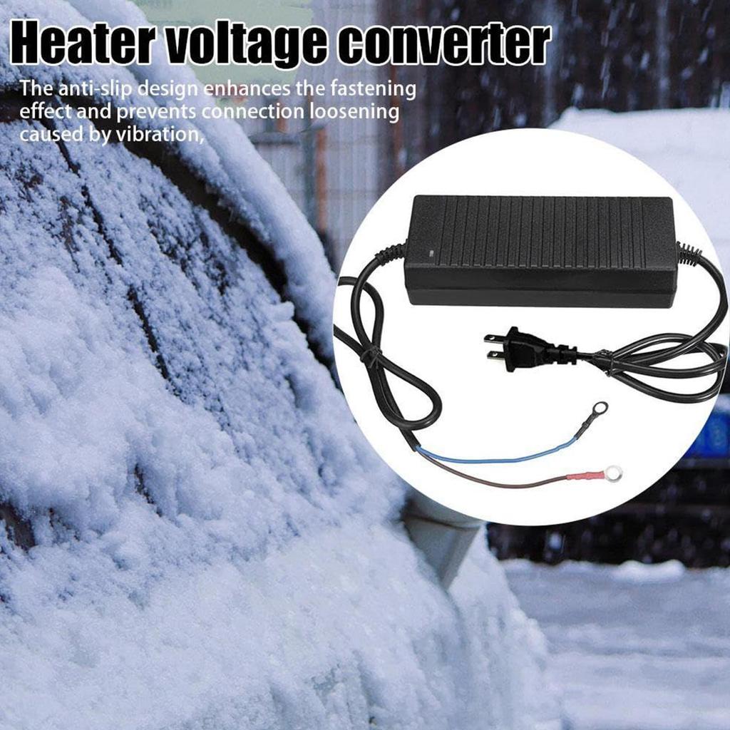 Power Supply for Diesel Heater Plug In Inverter Power Supply 110 To 12 Volt Converter for Heater RV Camper Van Truck Vehicle