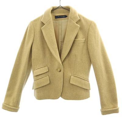 Made In Japan Wool Jacket 7 Beige Women Used