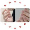 Wine Red Glitter Peel-Off Nail Polish - Long-Lasting Shiny Crystal Burst, 2026 New Internet Celebrity Favorite