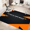 1pc M-McLaren logo Print Area Rug - Soft, Washable Non-Slip Indoor Mat, Living Room, Home Office Decorative Rug,Office Decorative