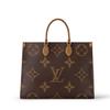 [Použité] Onthego GM 'Hnědé Monogramové Plátno/Hnědé Monogramové Reverzní Plátno' - Vynikající #YE85J4