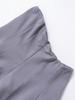 2025 Spring European & American Style Women's Strapless Top and Short Skirt