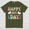 Happy International Dot Day Cotton Summer Casual Cool Loose T-Shirt