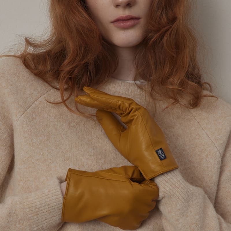 Q’SRB QSRB Real Lambskin Leather Gloves