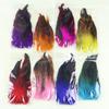 50pcs/pack Black Rooster Feathers Dyed Colorful Natural Pheasant Plumes 15-20cm/6-8 inch Costume Party Decor feathers for Craft