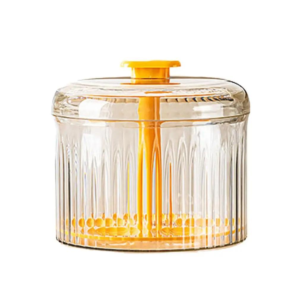 

Manual Translucent Meatball Maker 5 Holes Minced Meat Storage Container Fish Ball