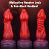 Remote Control Vibrating Anal Plug - Large Alien Heating Massager for Men Women, Thick Backdoor Stimulator Adult Toy