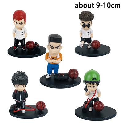 5 szt. 10 cm Anime Slam Dunk Figurka Akagi Takenori Rukawa Figurka Akcji Model Zabawka