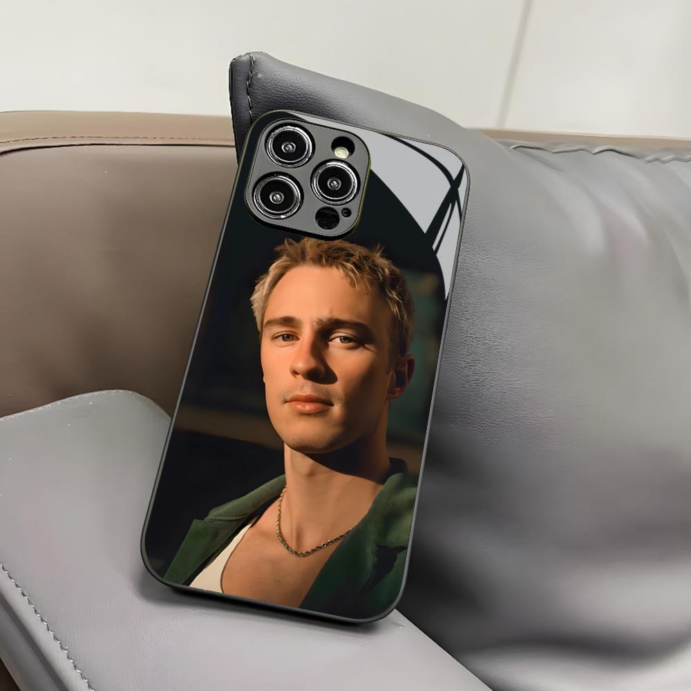 COOL Man D-Drew Starkey Phone Case for Iphone 16 15 14 12 11 13 Pro Max Mini 8 X Xr Xs Puls Black Glass Cover