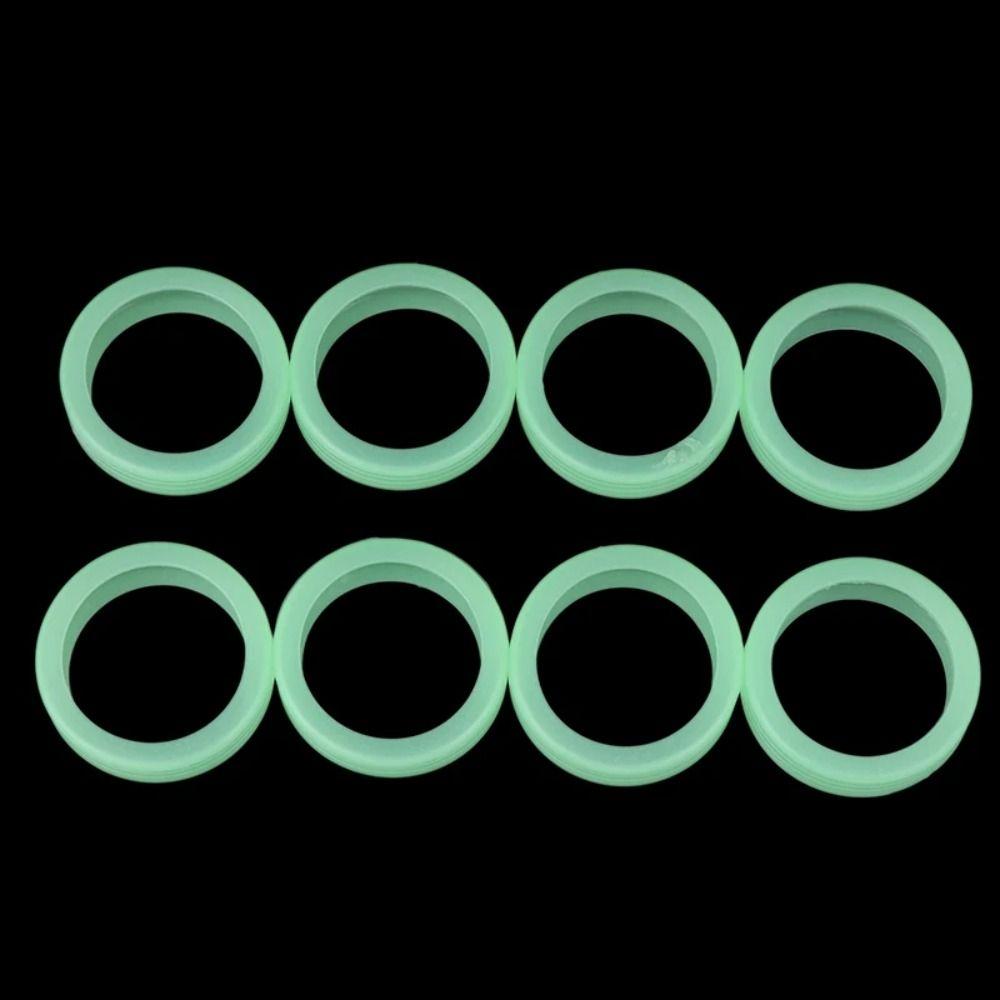 

8pcs Reduce Noise Luminous Wheel Protection Cover Waterproof Luggage Caster Shoes Caster Wheels