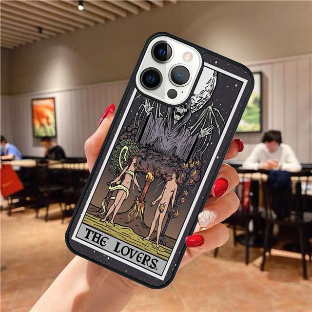 Tarot Card The Hermit phone Case Cover For iPhone 17 Air 16 15 14 Plus  apple 16 11 12 13 Pro Ma coque