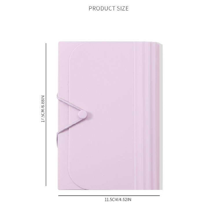 Nail Art Template Plate Storage Book Holds 20 Slot Stamping Plates Compact Design for Salon Professional Studio