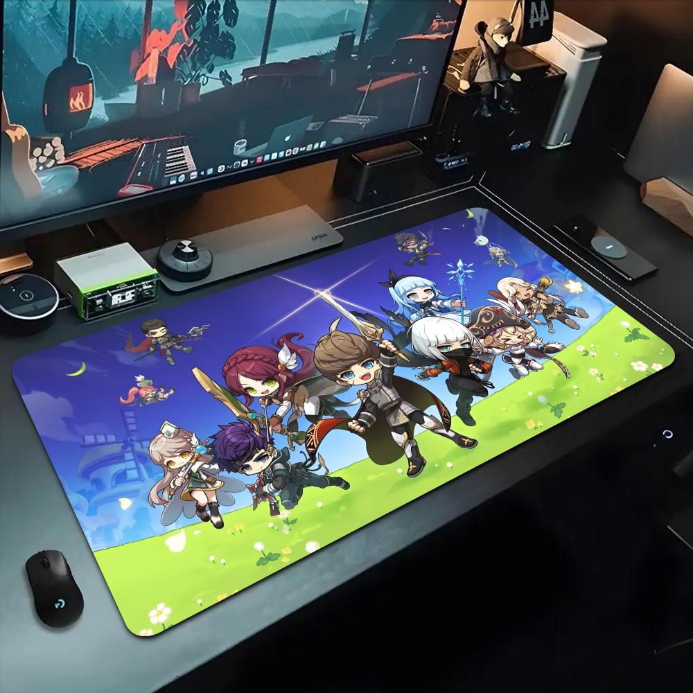 MapleStory Mouse Pad 500X1000 Mm Large Gaming Mousepad Gamer XL Rubber Otaku Keyboard Pad Laptop Desk Mat