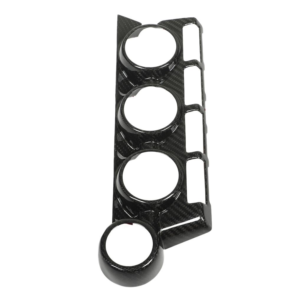 AC Control Panel Trim Cover Dry Carbon   Dashboard   Condition   Button Panel Frame Decal for GR86 2022+