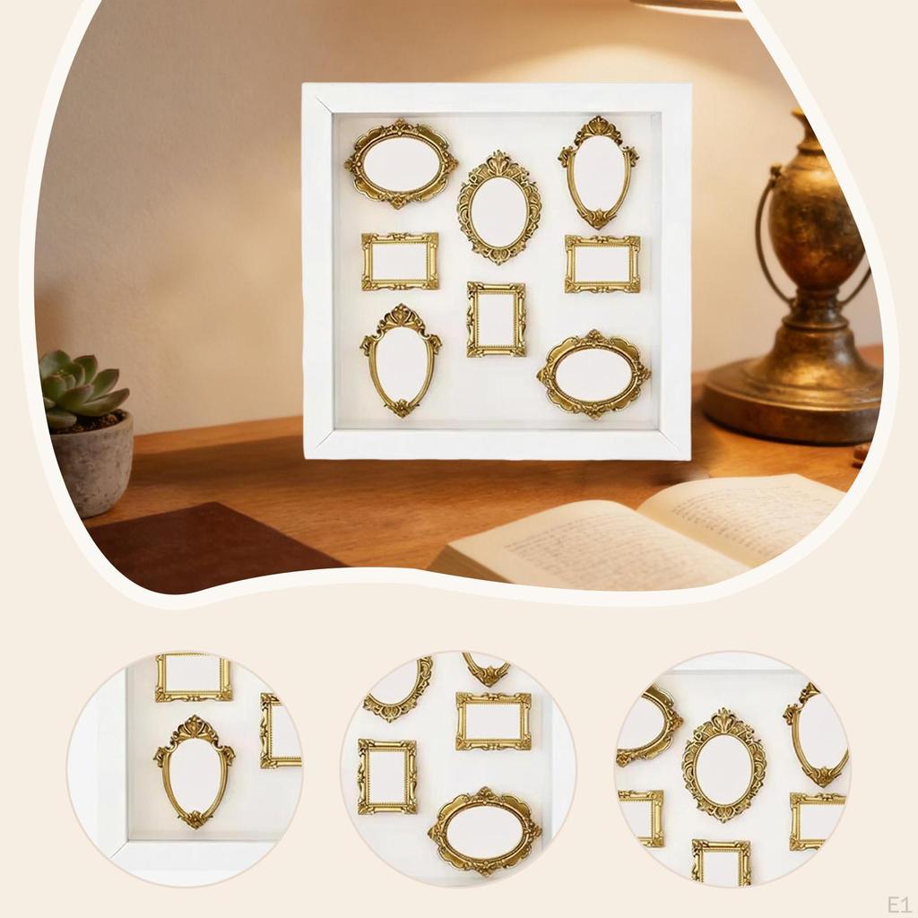 DIY Mini Museum Silhouette Box Wood Memory Display for Wedding Birthday Gift