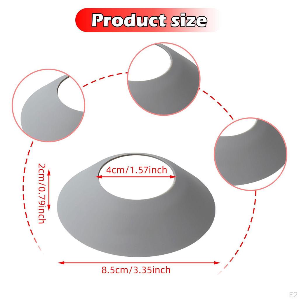 5Pcs Faucet Splashing Guards, Anti Spray, Easy to Clean Silicone for Home