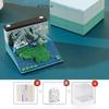 3D Dragon Paper Carving Memo Pad Creative Notepad Paper Hand Tearing Calendar Desk Ornament Notebook Gift Home Desk Decoration