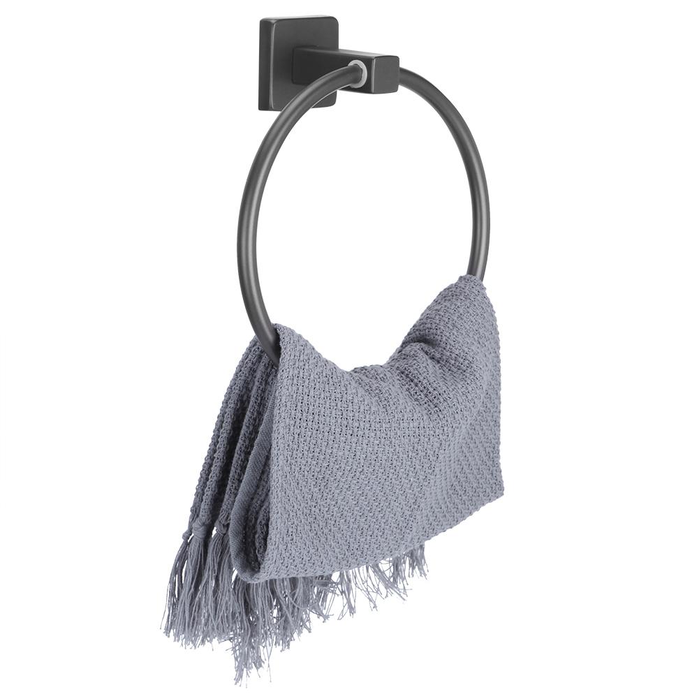 

Household Stainless Steel Wall‑Mounted Towel Storage Rack Hanger Bathroom Toilet Supplies