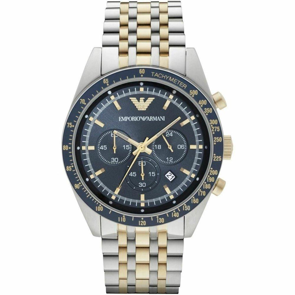 Emporio Armani AR6088 hronogrāfs, divu toņu