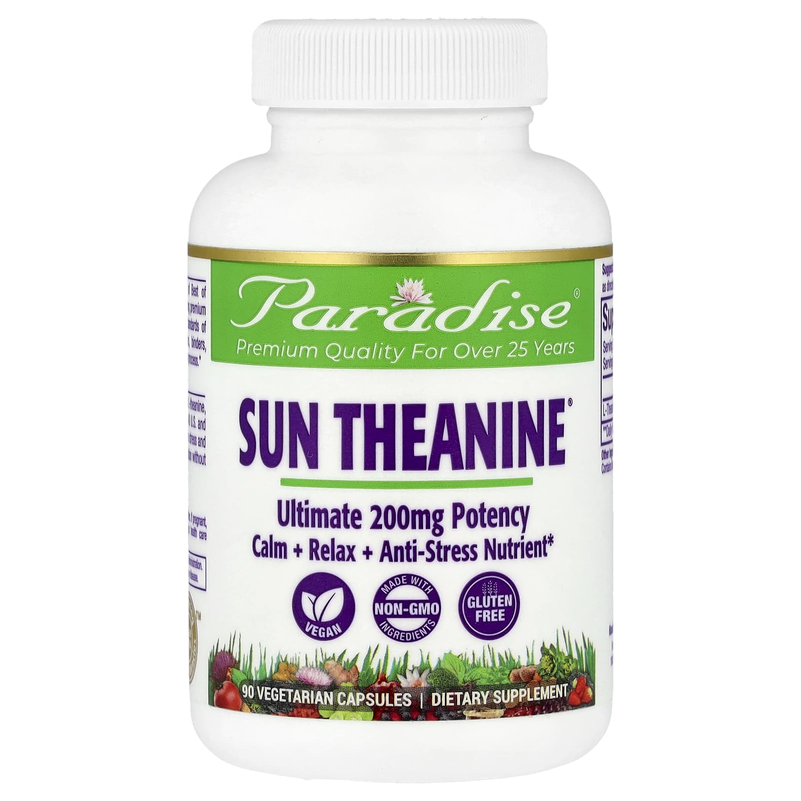 

Sun Theanine®, 200Mg, 90 Veggie Caps