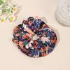 Hair Elastic Band High Elasticity Floral Pattern Adjustable Fit Hair Tie Non-Irritating Scalp Hair