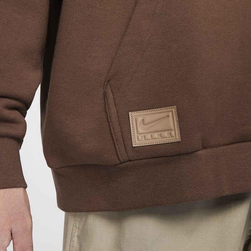 Nike Hooded Warm Pullover Long Sleeve Sweatshirt Men Sweatshirt Khaki HQ4745259