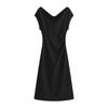 French Plus Size One-Shoulder Bodycon Summer Dress