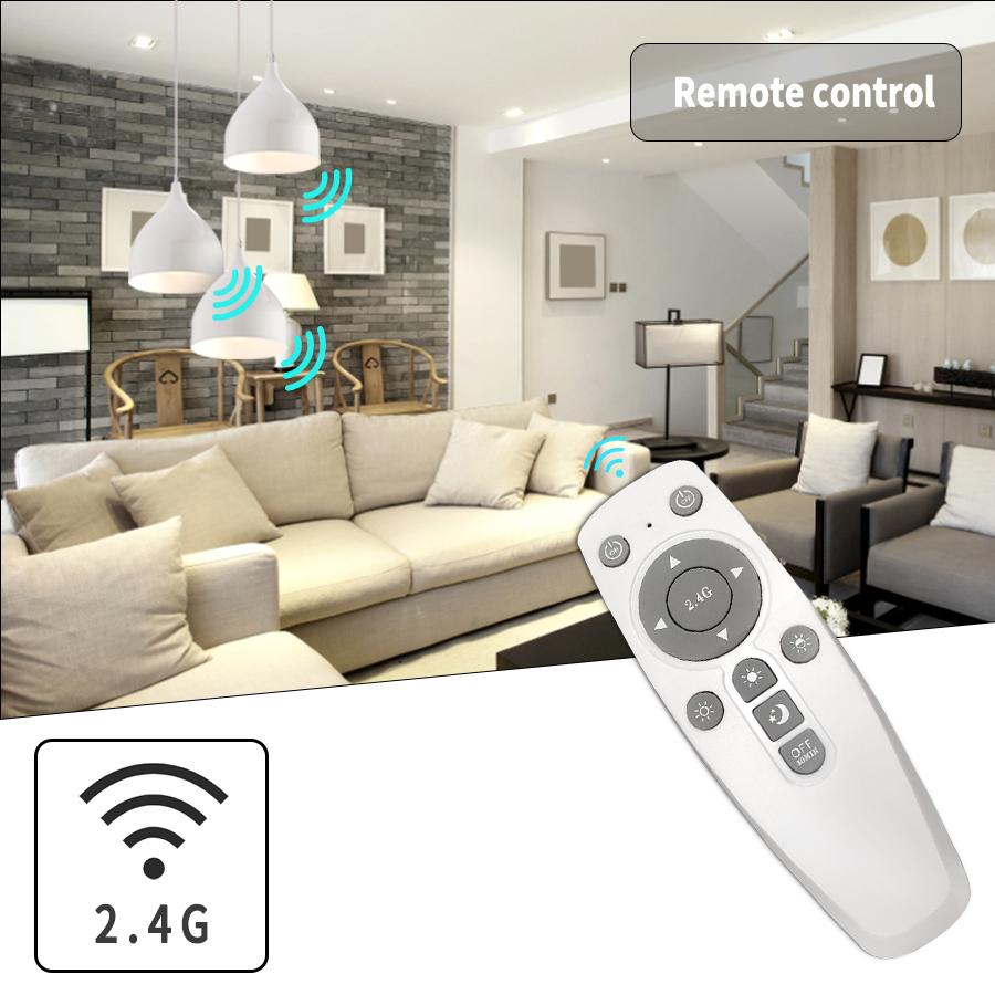 

Светодиодная лампа с дистанционным управлением RF 2.4G AC 86-265 В 12 Вт E27, регулируемая цветовая температура, лампа 2700-6500 К, с регулировкой яркости, энергосбережением