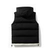 Thickened Hooded Vest In Autumn and Winter Men's Vest Large Size Vest Cotton Coat Horse Clip Jacket Men
