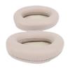 2 Pcs Ear Pads for WH1000XM3 Protein Leather Memory Foam Headset Replacement Ear Cushions Grey