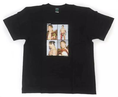 Pro Wrestling Noah Masao Marufuji Dankeschön Foto T T-Shirt Schwarz XL