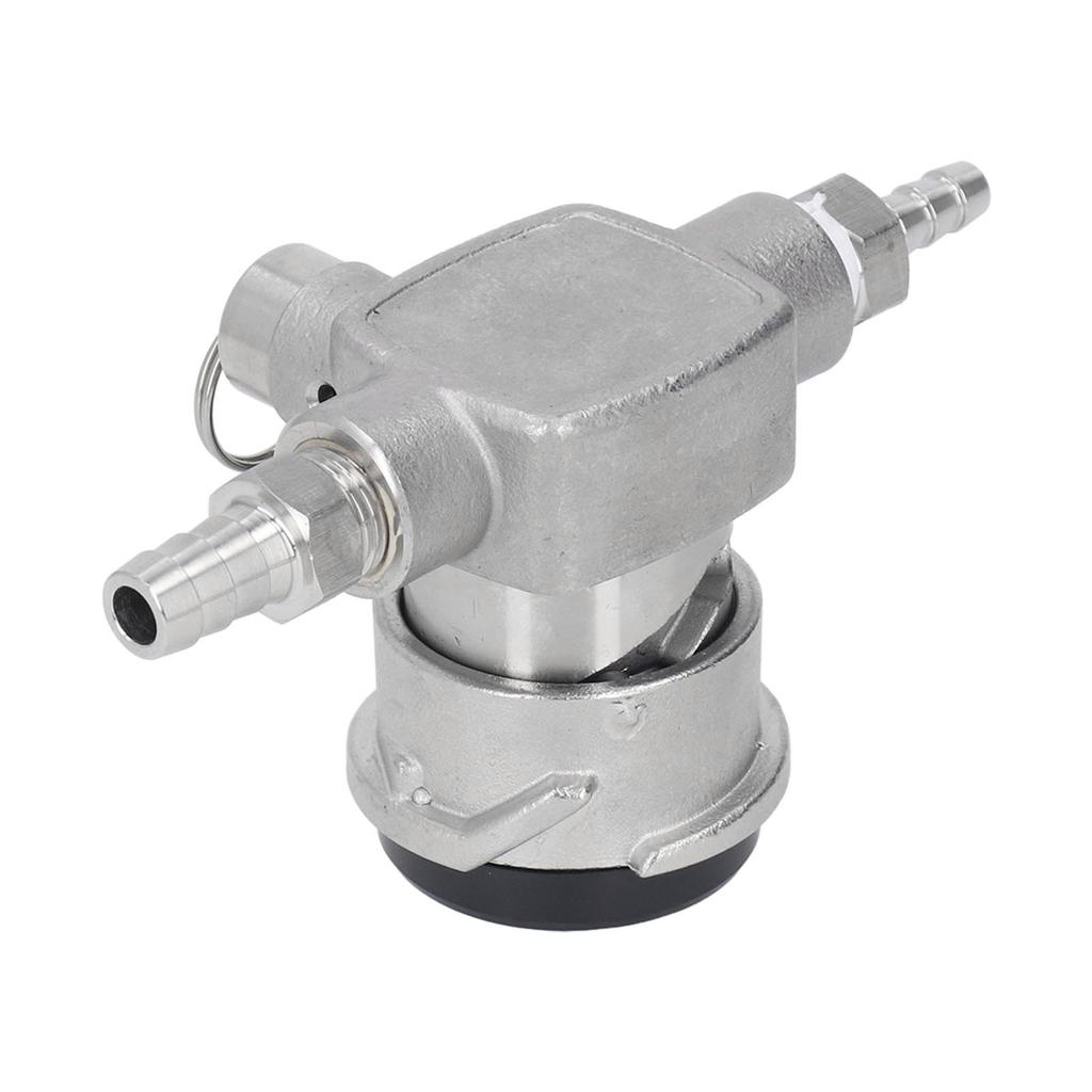 S System Keg Coupler Stainless Steel S Type Beer Dispenser Keg Coupler with Safety Pressure Relief