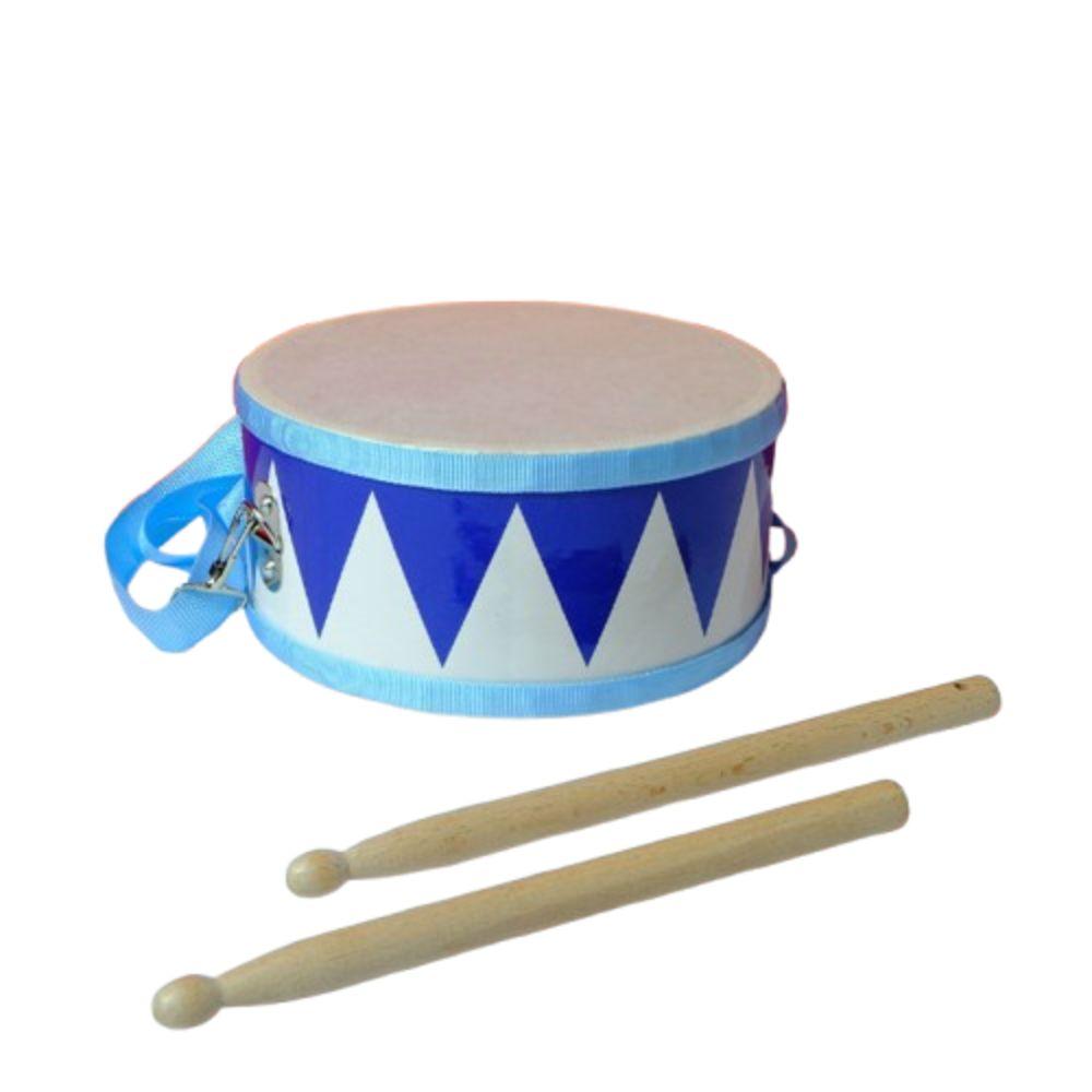 Montessori Musical Instrument Toys Double Sided Wood Kids Drum Toys  Children Preschool