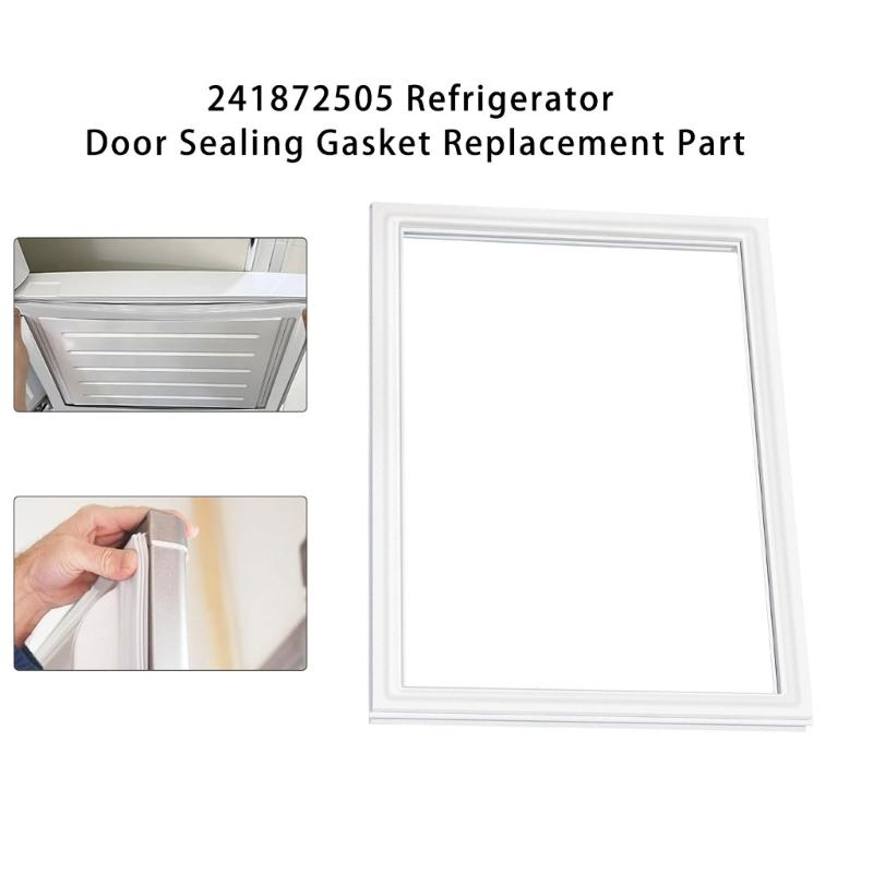 Freezer Door Gasket Alternative 28.4 X 20.8 Inches White For Numerous Models Quick Installation Guide Included